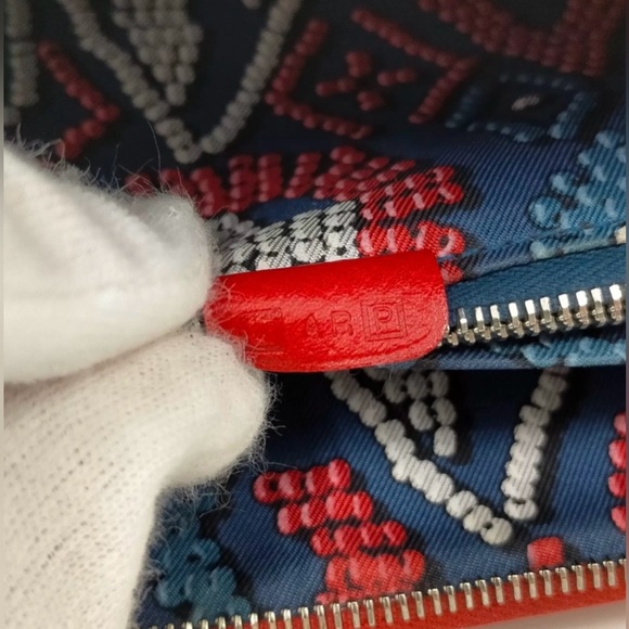 HERMES Red Long Zippy Leather Wallet | EUC - Picture 8 of 8